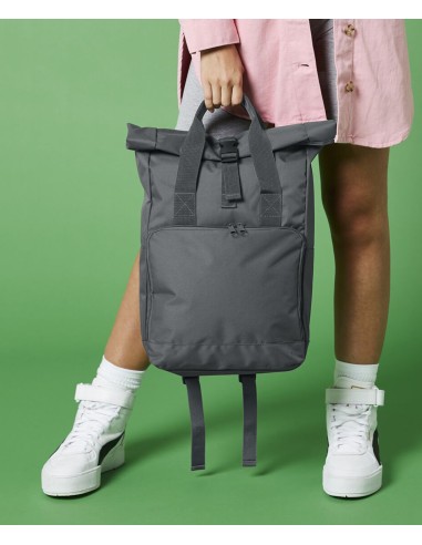 BAG-BG118-Twin Handle Roll-Top Backpack